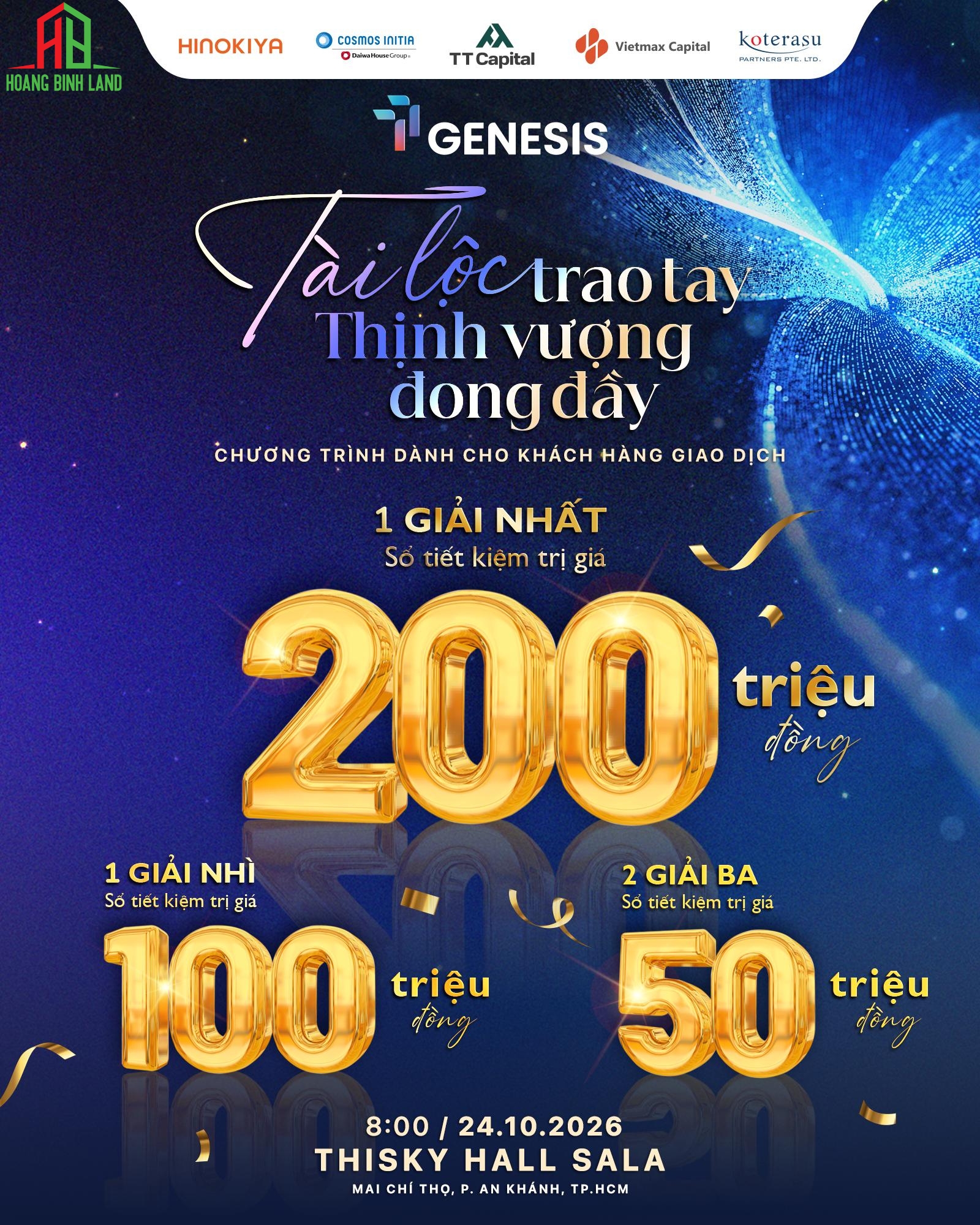LỄ CÔNG BỐ DỰ ÁN TT GENESIS